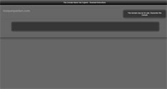 Desktop Screenshot of losquequedan.com