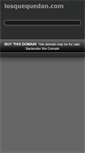 Mobile Screenshot of losquequedan.com